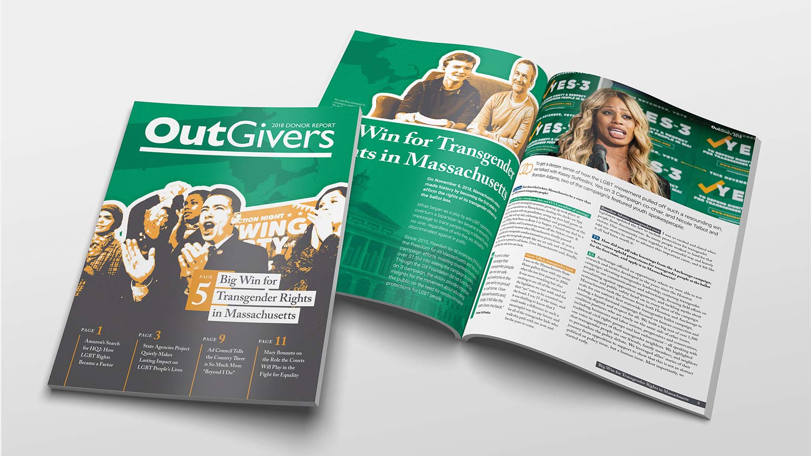OutGivers Donor Report 2018